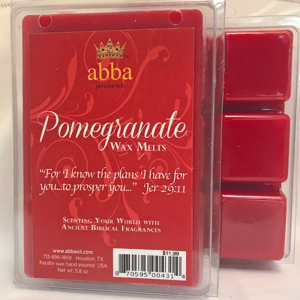 Wax Melts: Pomegranate - Abba Oils Ltd